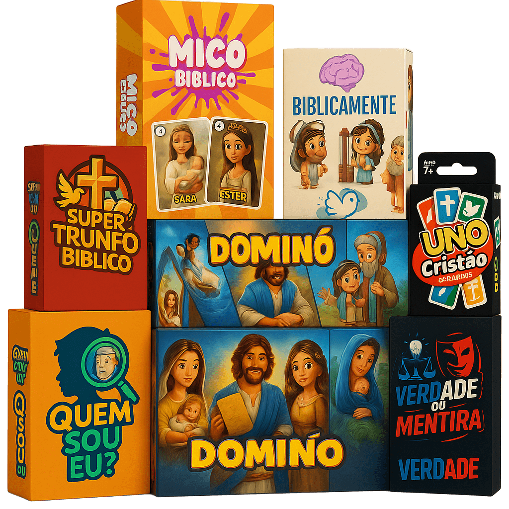 Coleção de Jogos Bíblicos com Jesus 3D